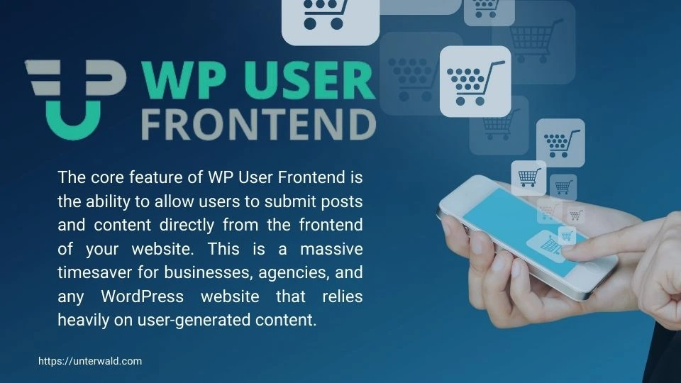 wp user frontend